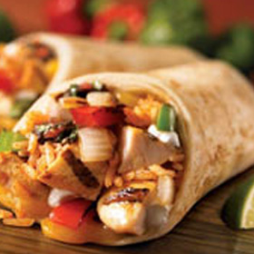 Donner meat wrap
