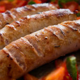 Grilled sausage